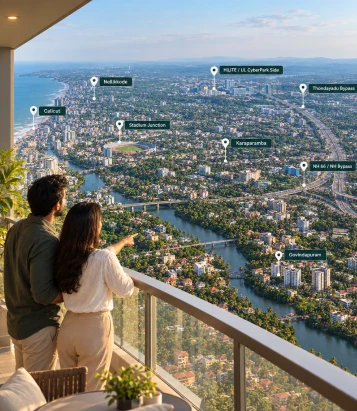 Best Locations to Buy an Apartment in Calicut: A Homebuyer's Guide